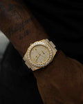VVS Bussdown ELITE2 Rubber Strap Watch in YG