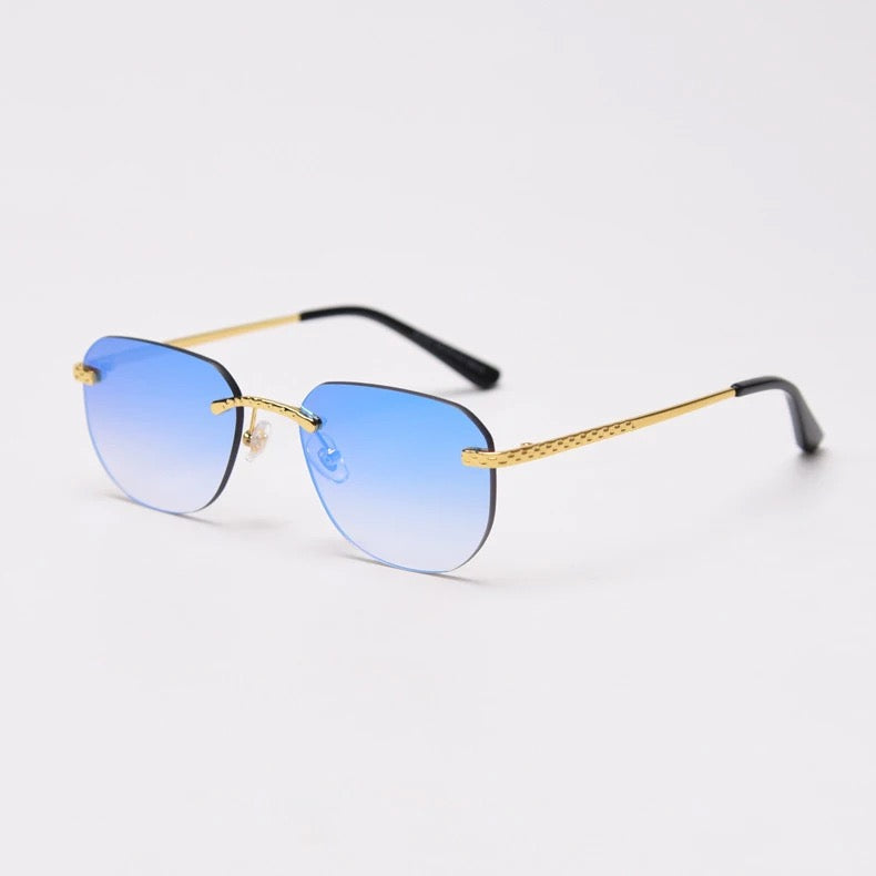 Rimless Mirror Gradient Frames