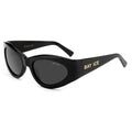 Bay Ice All-Black Retro Glasses