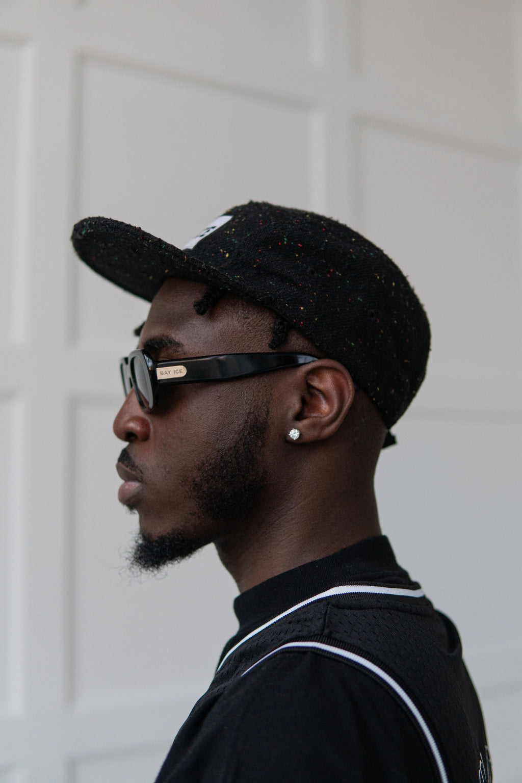 Bay Ice SnapBack Hat - Black