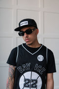 Bay Ice SnapBack Hat - Black