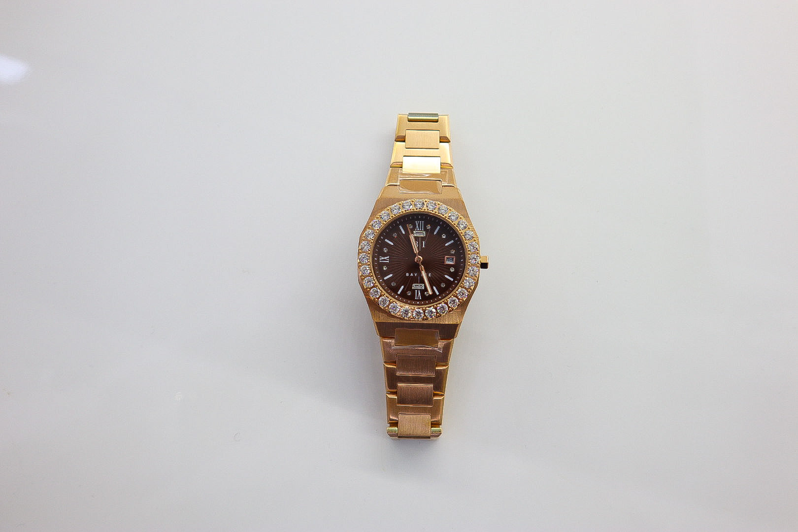 Diamond Bezel - 36mm ELITE2 Watch in Rose Gold