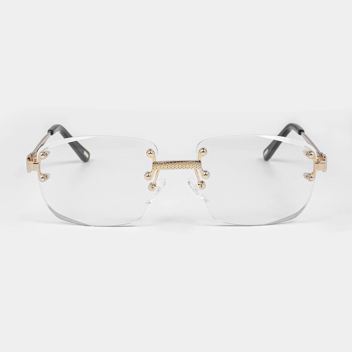 Bay Ice Rimless Frames - Clear Lens