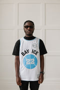 Bay Ice Basketball Jersey - White