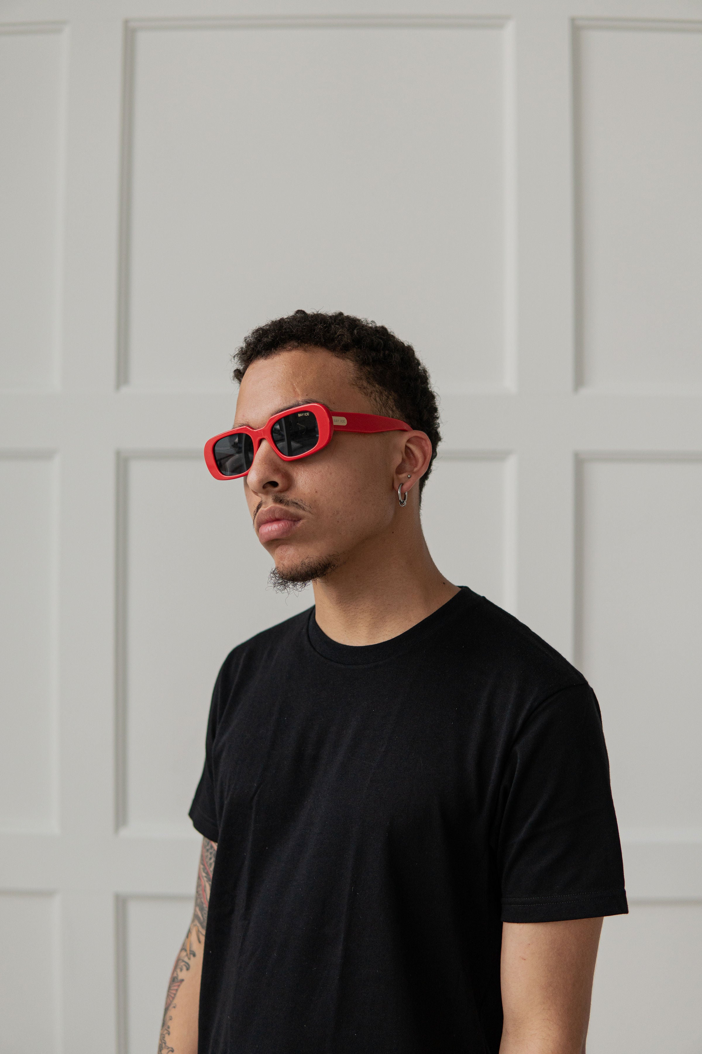 REBEL Glasses - Red/Black Lens