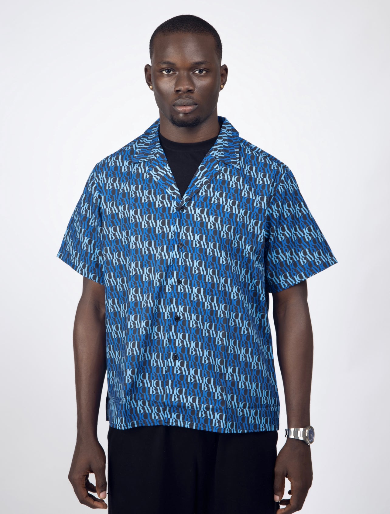 Bay Ice Print Shirt - Blue