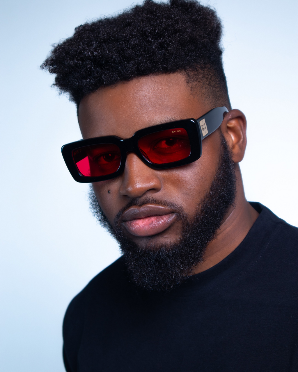 St. Clair Glasses - Red Lens